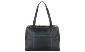 MyWalit laptoptas zwart en multicolor