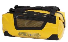 Ortlieb weekendtas zwart en geel