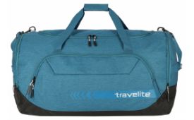 Travelite Kick Off Duffle XL weekendtas blauw