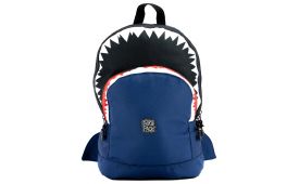 Pick & Pack Shark rugzak blauw en multicolor